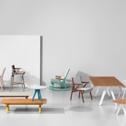 Обеденный стол Vieques High алюминий KS4103100