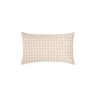 Yanil Чехол на подушку 100% хлопок розовые и бежевые квадраты 30 x 50 см