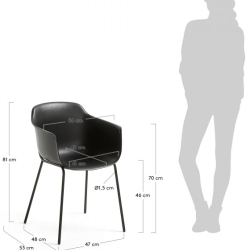 Стул Khasumi черный