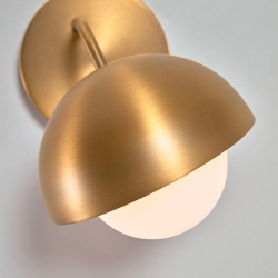 Бра Lonela из металла с латунной отделкой