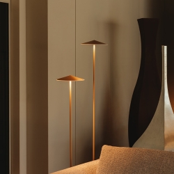 Торшер Pla 146 золотой