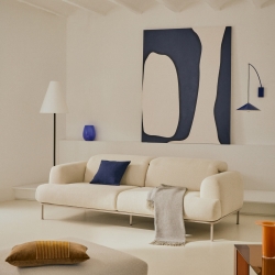 Ваза из оранжевого стекла Kelse, 26 см