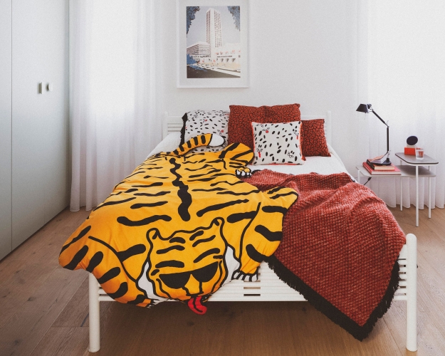 Плед Tapame Mucho  Bumpy Red 140*90