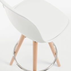 Барный стул Stag белый