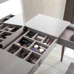 Туалетный столик CP1709/7001 жемчужно-серый RAL7044