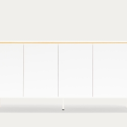 Сервант Arista 4D3Dr белый