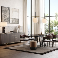 Сервант Dean 250 мрамор