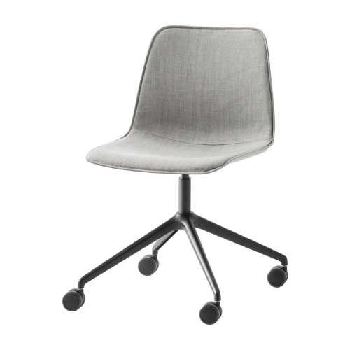 Стул VARYA TAPIZ с 4-спицевой алюминиевой поворотной основой на роликах