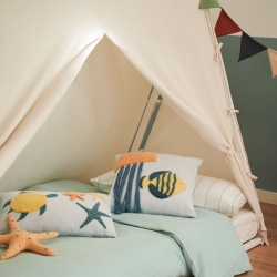 Cordelia Чехол для подушки из 100% хлопка 45x45 см