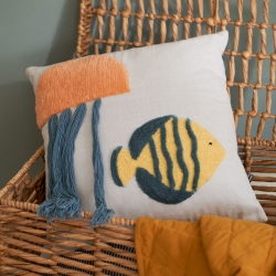 Cordelia Чехол для подушки из 100% хлопка 45x45 см