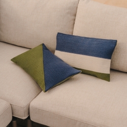 Sorells 5-местный угловой садовый диван из алюминия с зеленой отделкой