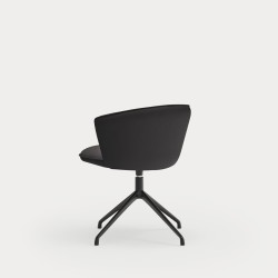 Поворотный стул Add черный/черный