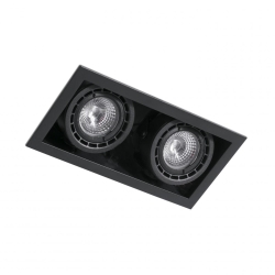 NANO COLIN-2 встраиваемый светильник с ЧЕРНОЙ РАМКОЙ LED 14 - 24W 2700K 56