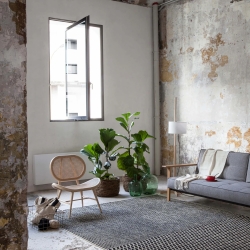 Ковер Blur черный