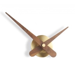 Настенные часы Axioma Mini G латунь-орех