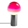 Настольный светильник Dipping Light S розово-графитовый