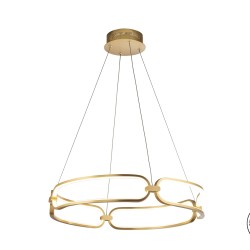 Подвесной светильник Colette 60Ø розовое золото