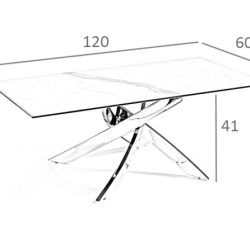 Журнальный столик F1143 /2010.03 керамика 120x60