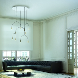 Люстра Volta VOL_R100S5D с поверхностным навесом