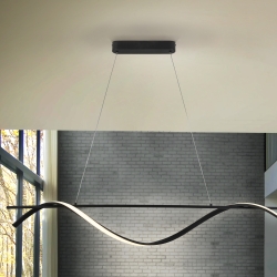 Подвесной светильник Boa черный