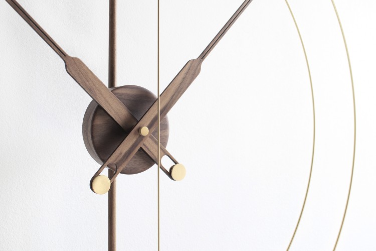 Часы настенные Mini Barcelona Premium Gold