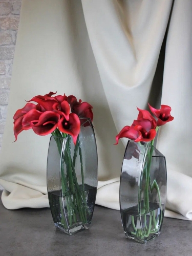 Ваза стеклянная для цветов и сухоцветов  Terra Design TDVBD02