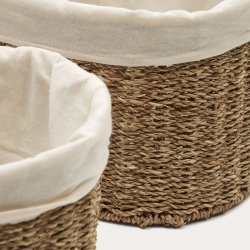 Tossa Набор из 2-х корзин среднего размера из натурального волокна