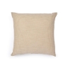 Agostina Чехол на подушку 100% хлопок с бежевой полосой