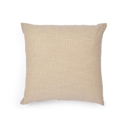 Agostina Чехол на подушку 100% хлопок с бежевой полосой