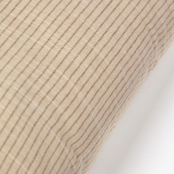 Agostina Чехол на подушку 100% хлопок с бежевой полосой