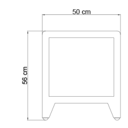 Приставной столик Malta MOCCA