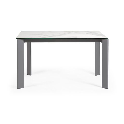 Стол Atta 140 (200) x90 антрацит, керамика