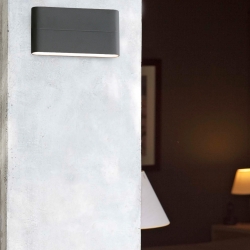 Уличное бра Aday-2 темно-серое