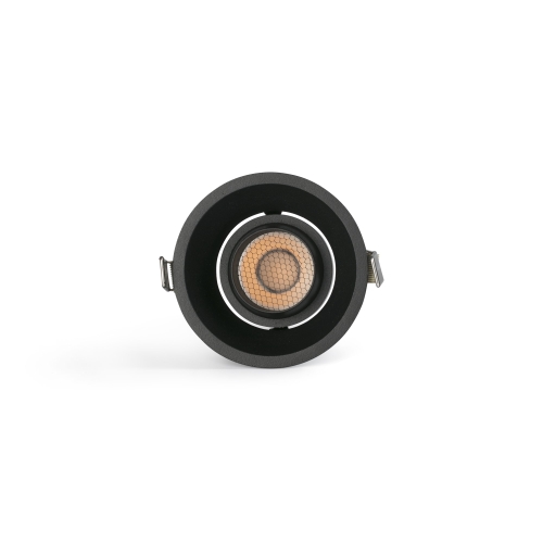 Встраиваемый светильник TULIPA черный 10W 4000K CRI90 36° DALI