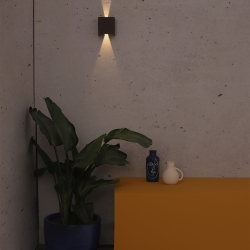 Уличное бра коричневое Olan регулируемое