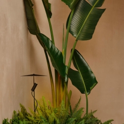 CLAP 1266 Черный маяк 2х6Вт 3000К 38° с экраном