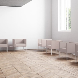 Кресло Brix с узкими подлокотниками