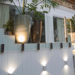 Бра для наружного освещения Ling белое