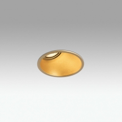 Встраиваемый светильник Fresh золотой GU10