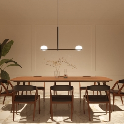 Люстра Coco 2L черный