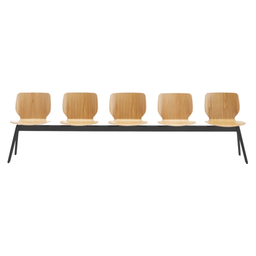 Каркас 5-местной скамейки Nim с литыми алюминиевыми ножками