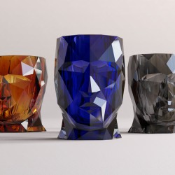 Кашпо Adan Nano Glossy алмазное