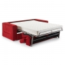 STATUS Диван-кровать, наклонный 160 visco матрас, красный S323KA04