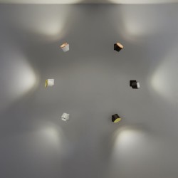 Бра Drone Single белый/хром