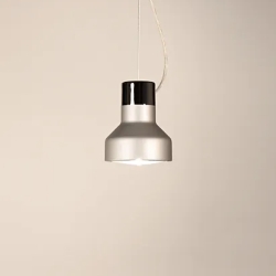 Подвесной светильник Mute black &amp; chrome