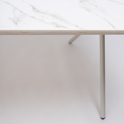 Стол стальные ножки Bai 240х90