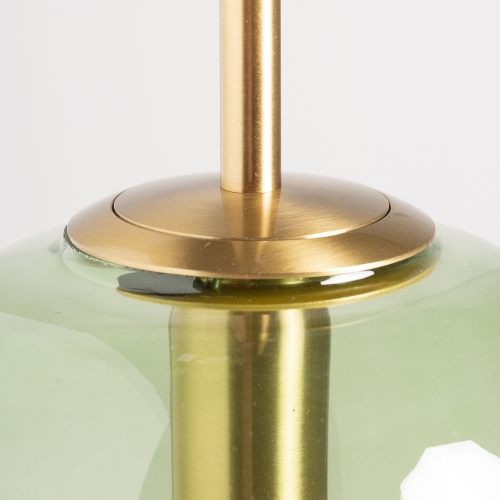 Подвесной светильник Micah зелено-золотой 33410