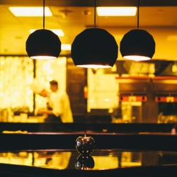 Подвесной светильник Scotch Club 41 черно-белый