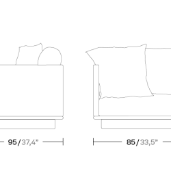 Кресло мягкое Giro KS7402200