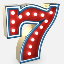 Напольный светильник NUMBER 7 GRAPHIC